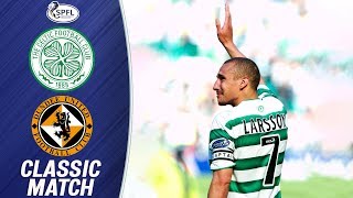 Henrik Larsson Bids Farewell to Celtic  Celtic 21 Dundee Utd 160504  SPFL Classics [upl. by Trey]