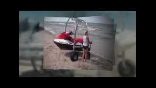 Beach Rover Jet Ski Beach Dolly amp Lift [upl. by Carrnan226]