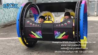 EPARK Amusement Park Rides 360 Degree Rolling Electric Leswing Swing Car Happy Car [upl. by Dryden]