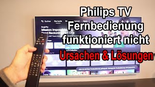 Philips TV Fernbedienung funktioniert nicht  Ursachen amp Lösungen [upl. by Alyworth]