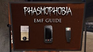 All the New EMFs  Which is Best  Phasmophobia EMF Guide [upl. by Lramaj213]