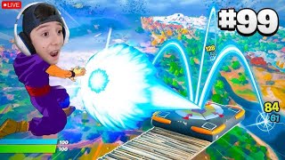 LIVE  Hitting IMPOSSIBLE TRICK SHOTS Fortnite [upl. by Anirahc493]