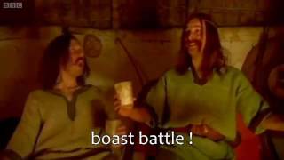 Horrible Histories  Boast Battle  Lyrics [upl. by Aipotu]