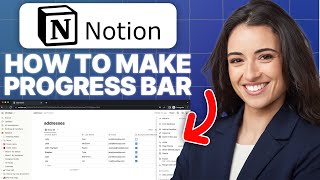 How To Make a Progress Bar in Notion 2024 Updated Tutorial [upl. by Ignace]