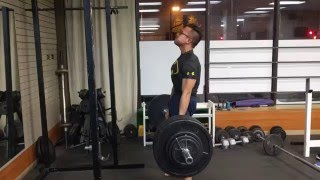 Deadlift 172 kg380 lbs [upl. by Accebor]