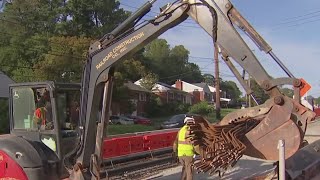 Some of Sligo Creek Parkway to close due to Purple Line construction  NBC4 Washington [upl. by Eiuqnimod981]