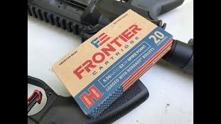 556x45mm 62gr Spire Point FR280 Frontier By Hornady Review [upl. by Leelaj391]