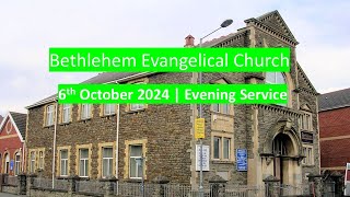 6th October 2024  Evening Service [upl. by Nealah]