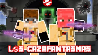 Entramos al mundo de CAZAFANTASMAS  Especial de Halloween en MINECRAFT  Manito y Maskarín [upl. by Azilef]