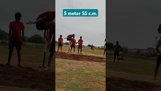 long jump practice police 🚨👮🏾‍♀️⚡ vairalshort shorts longjump [upl. by Alicirp]