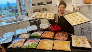 Cook Once and Eat for a Month Breakfast Dinner and Dessert Freezer Meals All From Scratch [upl. by Carmon56]