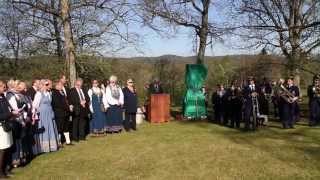 17 mai ved Hemnes gamle kirkegård 2014 [upl. by Josiah]