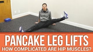 Pancake leg lifts  how complicated are hip muscles [upl. by Locin]