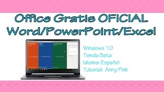 Office gratis y oficial  WINDOWS 10 2015 [upl. by Meil]