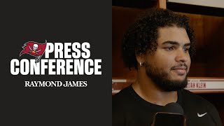 Tristan Wirfs on Graham Barton’s Debut  Press Conference  Tampa Bay Buccaneers [upl. by Esorlatsyrc]