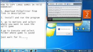 How to copy large PS3 games to a FAT32 Hardrive [upl. by Virgie821]