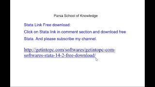 Stata link for free downloading [upl. by Zorah408]