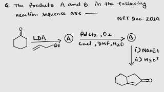 Previous year question of CSIR NET solved organic reagentWacker process [upl. by Einial]