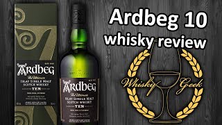 Ardbeg 10 year old Whiksy review 012 [upl. by Colis]