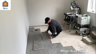 Installing Vinyl Plank Flooring EvoCore [upl. by Koral]