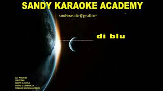 KARAOKE NEL BLU DIPINTO DI BLU VOLARE DOMENICO MODUGNO VERSIONE SALSA demo [upl. by Sibylla]