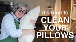 Its time to clean your pillows [upl. by Aisyla]