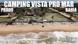 Camping Vista pro Mar em Prado na Bahia [upl. by Brinkema612]