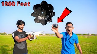 Dropping Camera From 1000 Feet  कैमरा तो गिरा दिया लेकिन फिर जो हुआ😱😱  Do Not Try [upl. by Onaicram]