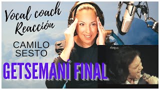 VOCAL COACH REACCIÓN  CAMILO SESTO  getsemani  live 1977 FINAL [upl. by Stricklan]