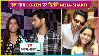 Neha Saxena Reacts On Working Onscreen With Husband Shakti Arora Says Hum Saath Mein Ghar [upl. by Lleon]