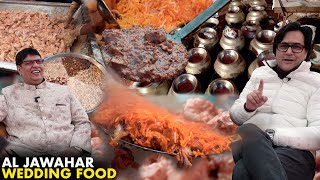 Al Jawahar Wedding Food Delhi  Muslim Wedding Food Of Old Delhi  Massive Wedding Food Making [upl. by Anaitsirhc]