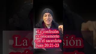 La confesión sólo con el sacerdote virgenmaria Iglesia Iglesiacatolica protestantes [upl. by Mhoj825]