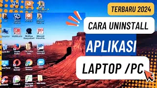 Cara Uninstall Aplikasi di LaptopPC secara menyeluruh [upl. by Aicatsana]