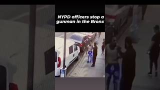 NYPD STOPS GUNMAN IN BRONX news nypd nyc bronx [upl. by Esmerelda]