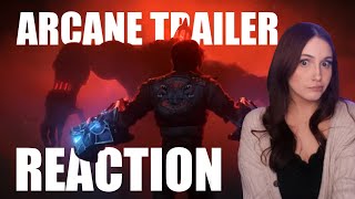 ARCANE SEASON 2 TRAILER REACTION [upl. by Ferri]