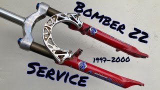 How To Service A Marzocchi Bomber Z2 Alloy Atom Bomb BAM 19972000 [upl. by Nosrac]