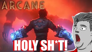 Arcane Season 2 Trailer REACTION  HOLY SH [upl. by Killen743]