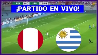 🔴 PERÚ vs URUGUAY EN VIVO ⚽ ELIMINATORIAS RUMBO AL MUNDIAL 2026 [upl. by Lledra]