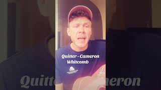 Quitter Cameron Whitcomb cover foryou fyp foryoupage acousticsong acousticversion [upl. by Tonie782]