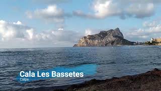 Cala Les Bassetes Calpe Costa Blanca Alicante [upl. by Trenton]