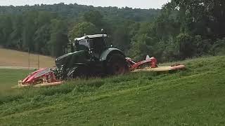 mowing with pottinger trip mower [upl. by Metsky]