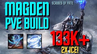 ESO  Magicka Warden PVE Build 133k  Scribes of Fate [upl. by Remat602]