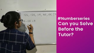 Number Series  Solve Before the Tutor Challenge [upl. by Atlee]