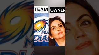 Ipl owner and teams ।।ipl owner viral shorts teams [upl. by Ahcim]