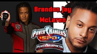 Brandon Jay McLaren the Red Ranger of Power Rangers SPD Powermorphicon [upl. by Ara]