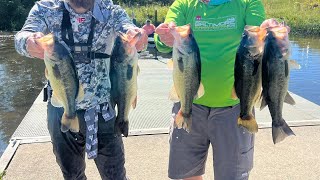 Sneak Peak WanetaLamoka lake NY bass tournament Top water Spook Largemouth bass [upl. by Dnomasor421]