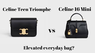 VCR Celine Teen Triomphe vs Celine 16 mini  Anesu Sagonda [upl. by Proudman]