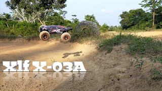 RC CAR Xlf X03 110 FIRS RUN [upl. by Lissner813]