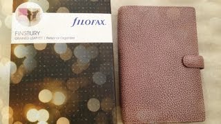 Unboxing My Finsbury Filofax [upl. by Anyt]