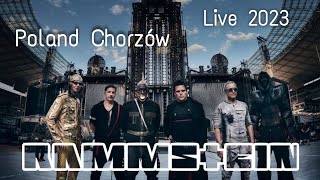 Rammstein  Concert live 3031 2023 Poland Chorzów [upl. by Jasen]